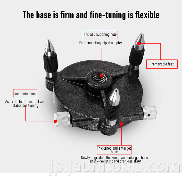 Self-Leveling Laser Level Green Radius 3 Cross Lines